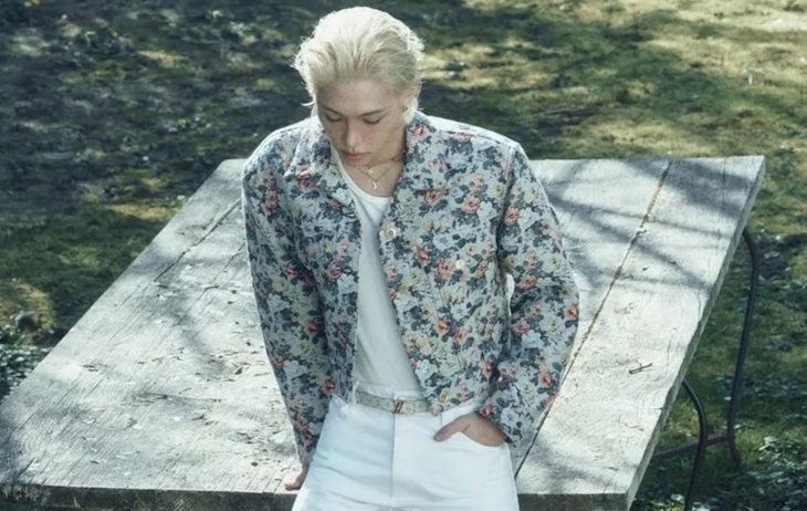 Stray Kids Felix embraces spring in new pictorials with VogueKorea.